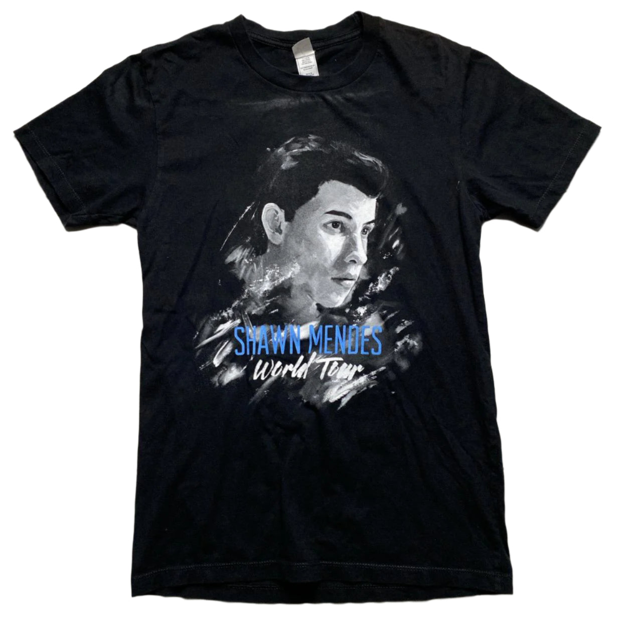 Shawn Mendes World Tour Black T Shirt (XS)