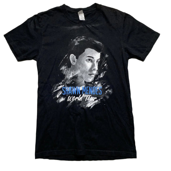 Shawn Mendes World Tour Black T Shirt (XS)
