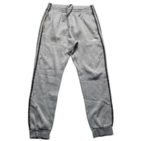 Adidas Grey Tri Stripe Joggers (M)