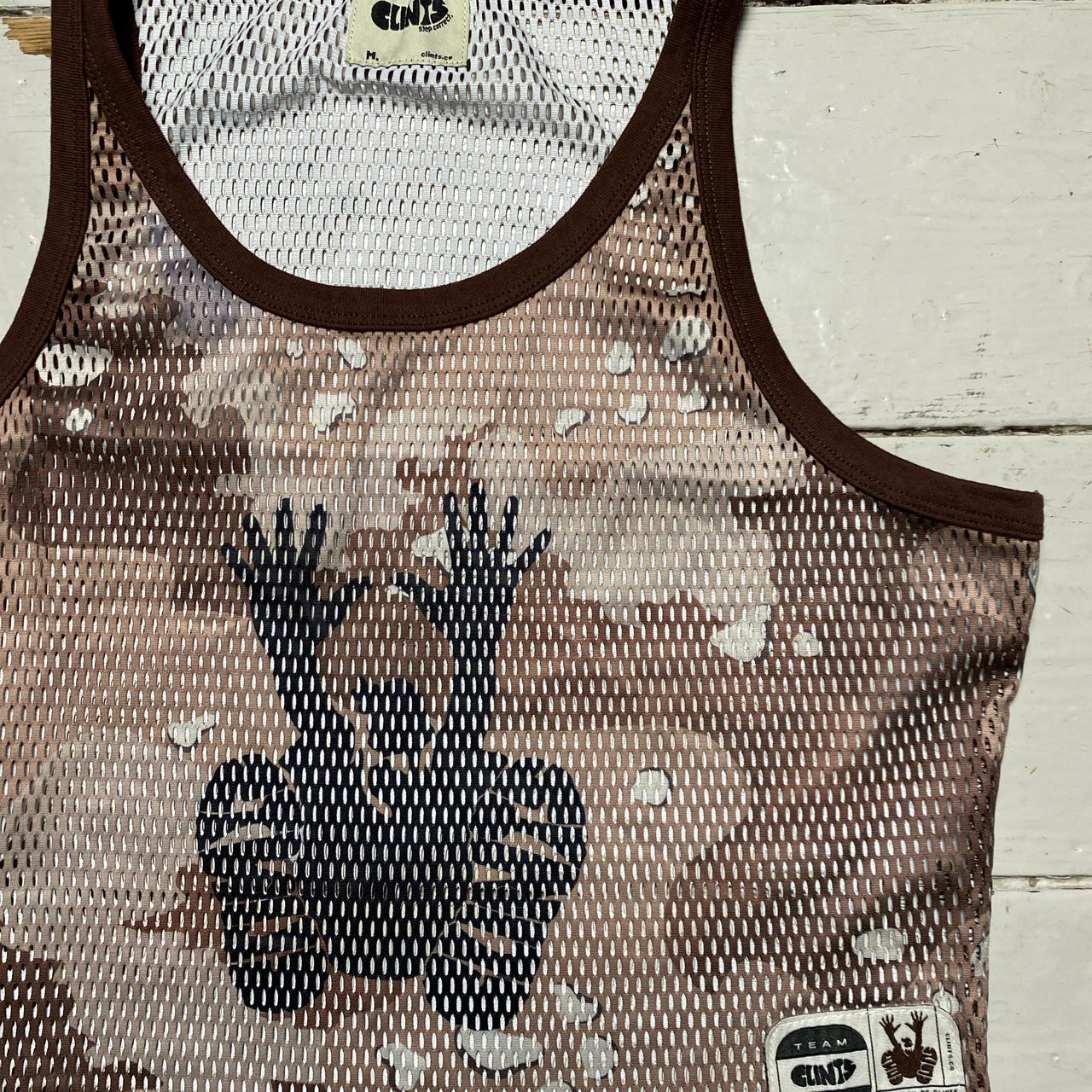 Clints Mesh Tank Top Camouflage Vest