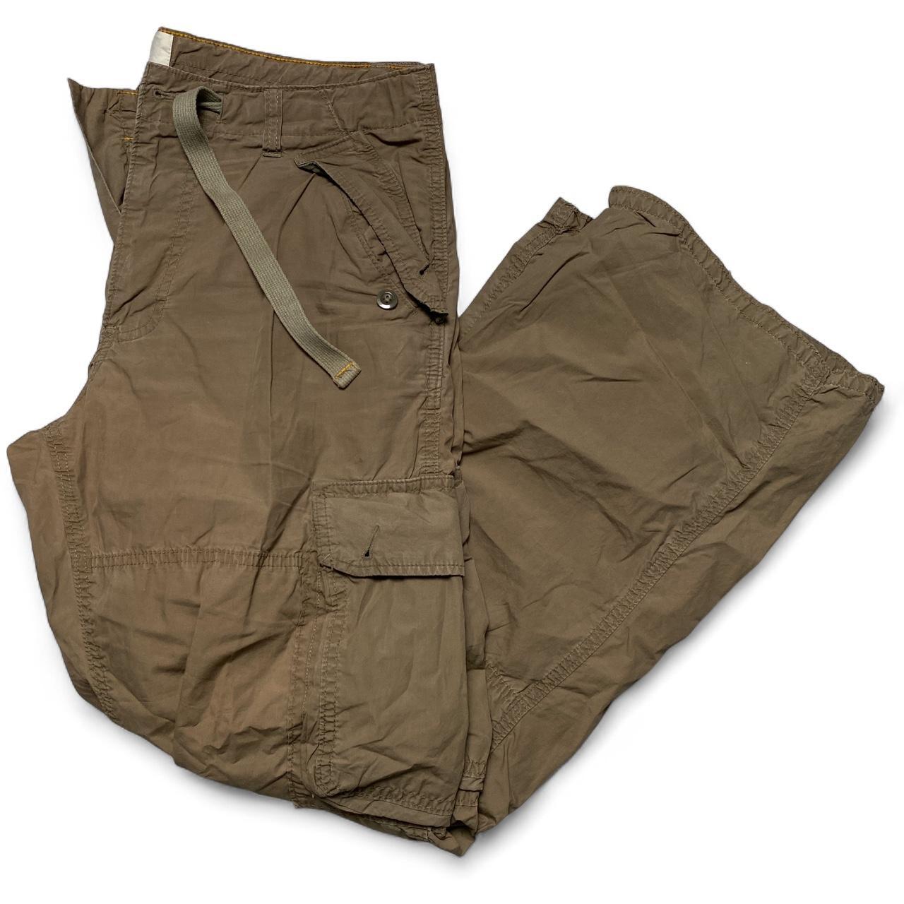 GAP Lightweight Sand Brown Cargo Trousers (32W)