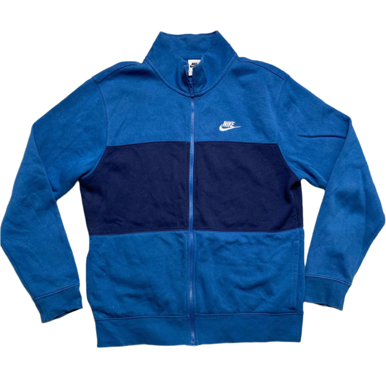 Nike Blue and White Full Tracksuit (S)