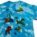 Grateful Dead Blue Tie Dye Vintage 90’s Single Stitch 1993 Parachute Bears T Shirt
