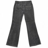 Chloe Vintage y2k Grey Flared Jeans Trousers (30W)