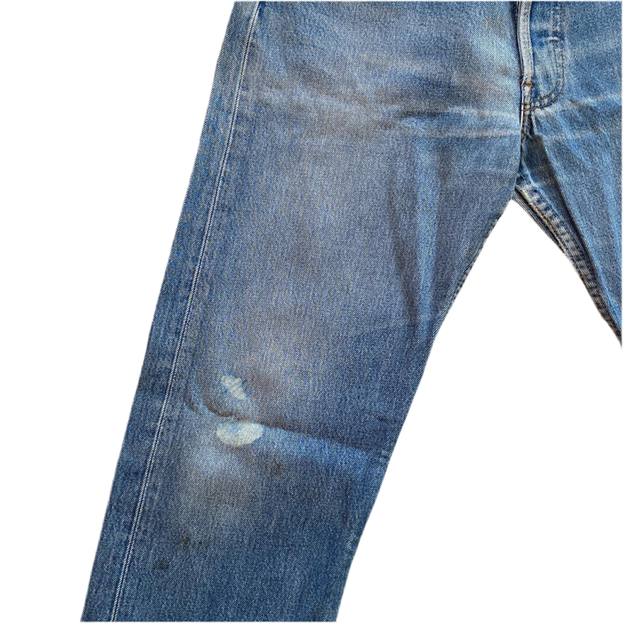 Levis 501 Light Wash Jeans (32W)