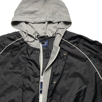 Armani Jeans AJ Vintage Shell Hooded Windbreaker Jacket (XL)