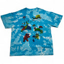 Grateful Dead Blue Tie Dye Vintage 90’s Single Stitch 1993 Parachute Bears T Shirt