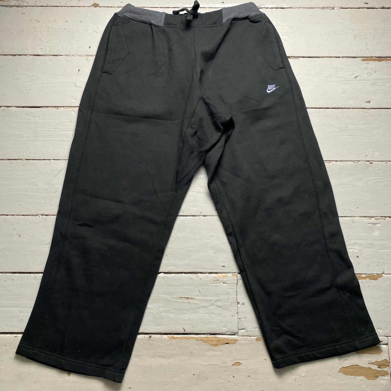 Nike Baggy Vintage Black Grey and Light Blue Joggers