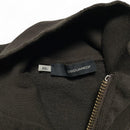 Dsquared Vintage Brown and Cream Zip Jumper (2XL)
