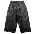 Allsaints Leather Wide Leg Trouser 3/4 Shorts (12)