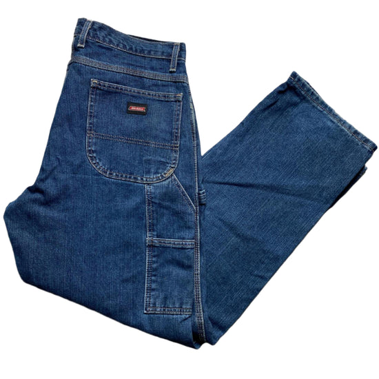 Dickies Vintage Navy Baggy Carpenter Jeans (36W)