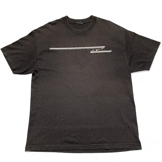 Nike Vintage y2k Grey and White T Shirt (L)