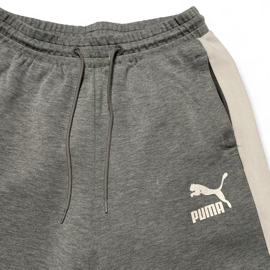 Puma Grey and White Cotton Shorts