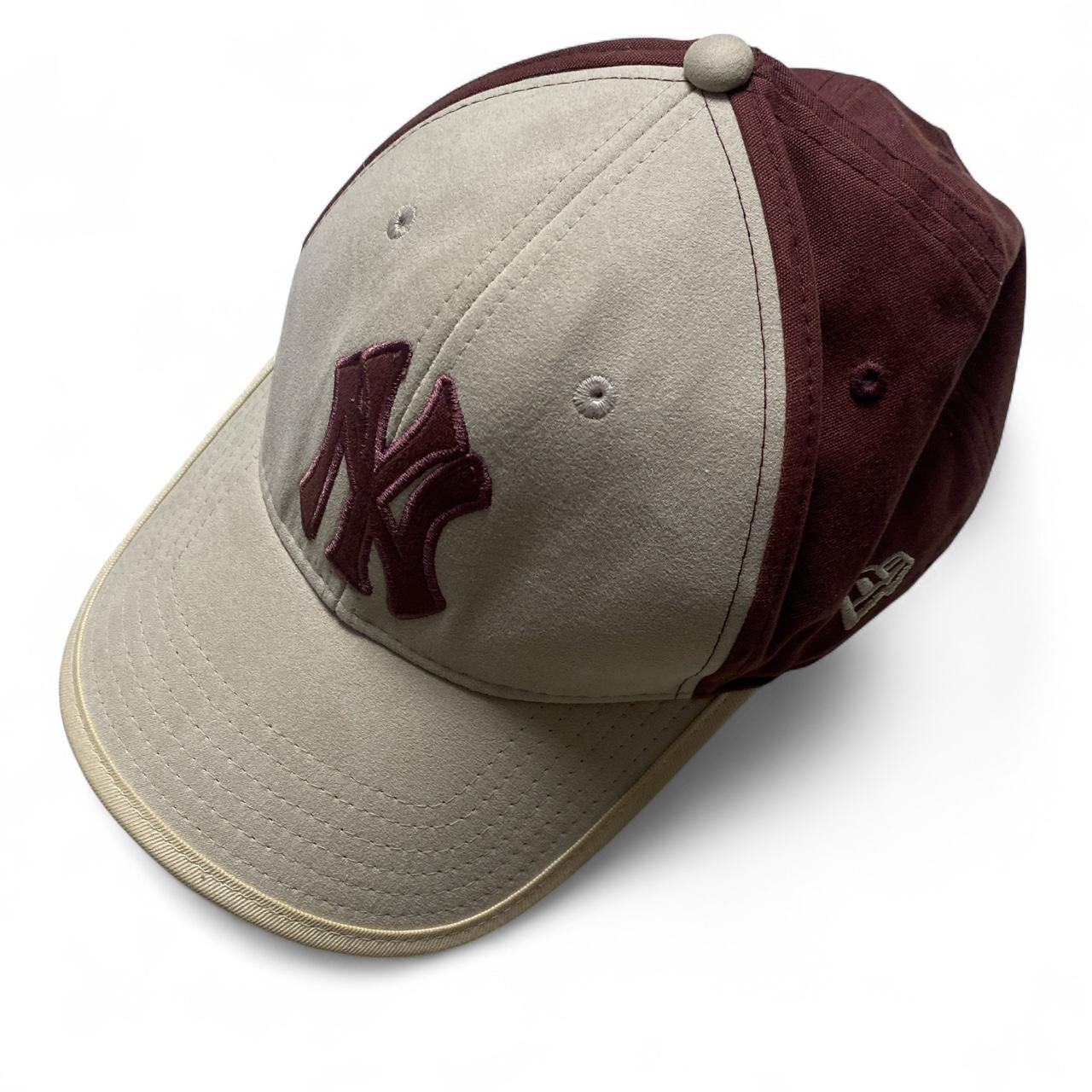 New York Yankees New Era White and Burgundy Baseball Cap