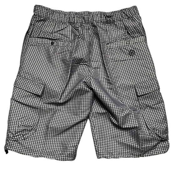 Nike Vintage y2k Black and White Cargo Shorts (M)