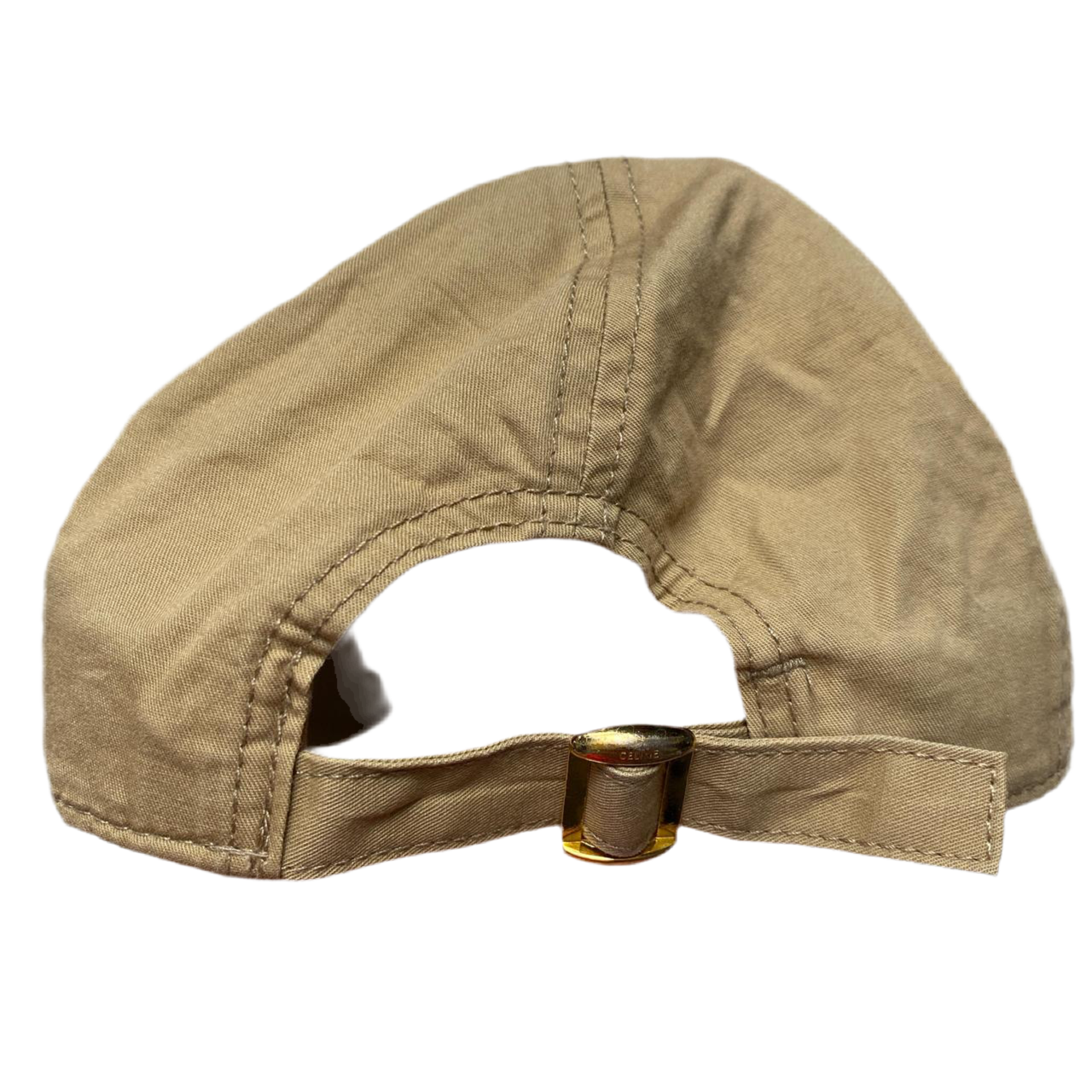 Celine Beige Cream and White Baseball Cap