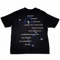 Billie Eilish 2025 Tour T Shirt Black and Blue (XL)