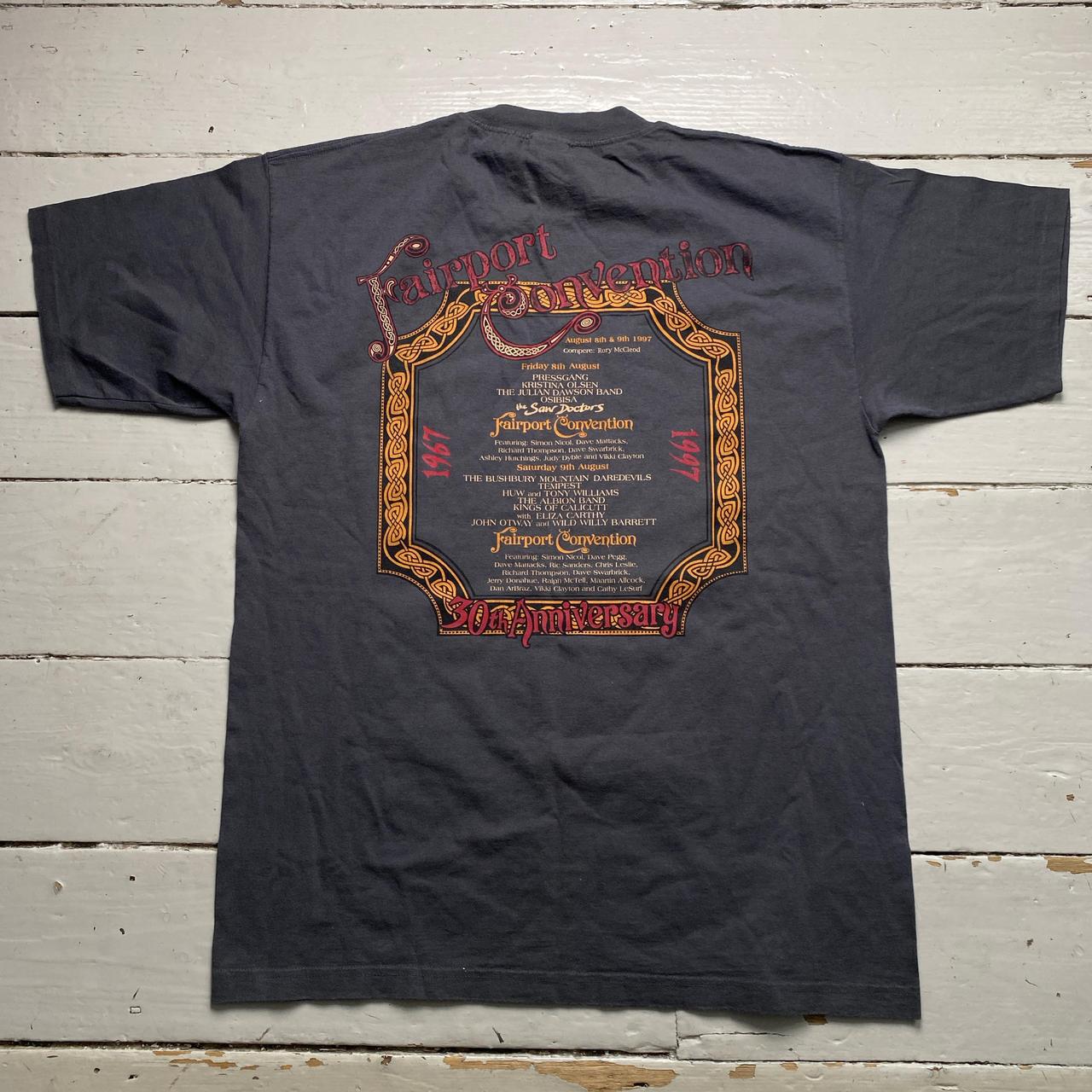 Fairport Convention 1997 Vintage 30th Anniversary T Shirt