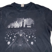 V for Vendetta Black and White T Shirt (M)