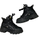 Buffalo London Black High Boots (UK 5)