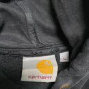 Carhartt Black and Gold Wave Hoodie (L)