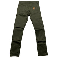 Carharrt WIP Rebel Pant Khaki Green Slim Fit Jean Trousers (W 29)