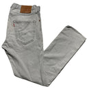 Levis 501 ST Grey Silver Jeans (W 32)