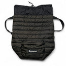 Supreme Pertex Quantum Puffer Down Filled Jacket Black and White Box Logo Backpack Bag
