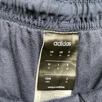 Adidas Navy and Blue Baggy Shell Trackpant Bottoms (M)