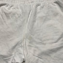 Nike White and Blue Big Swoosh Shorts (XL)
