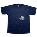 Loyle Carner Hugo Take These Words and Go Forward Navy and White T Shirt (L)