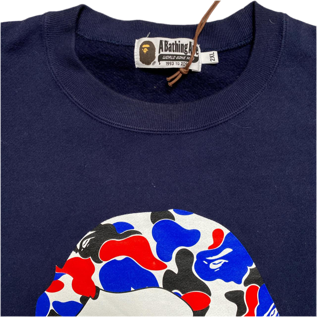 Bape A Bathing Ape London Navy Jumper (2XL)