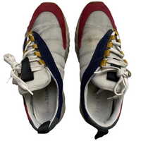 Acne Studios White Red and Navy Trainers (UK 9)
