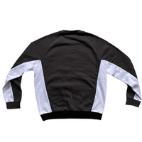 Fila Grey Black and White Spellout Jumper (L)
