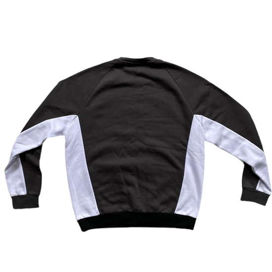 Fila Grey Black and White Spellout Jumper (L)
