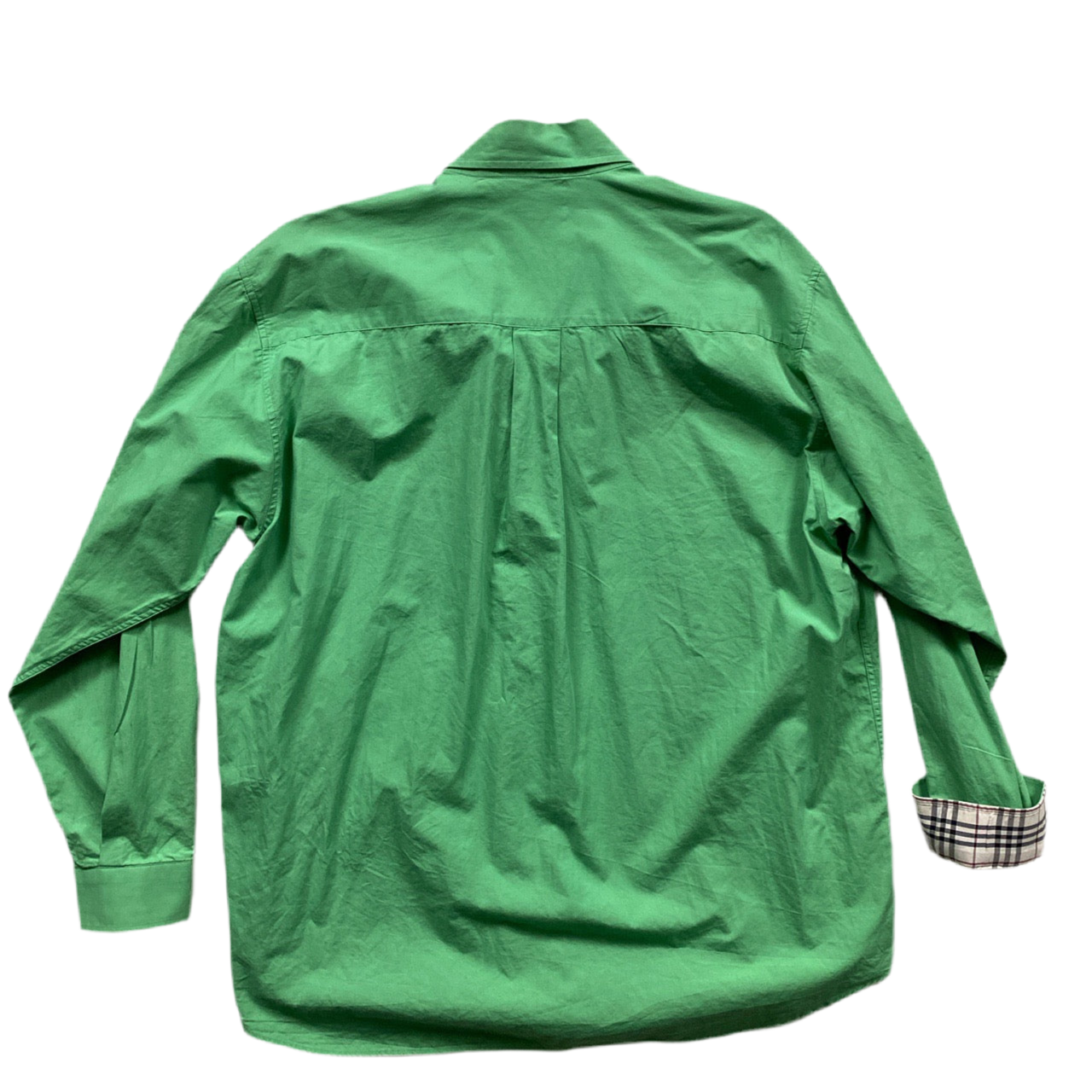 Burberry London Green Nova Check Shirt (L)