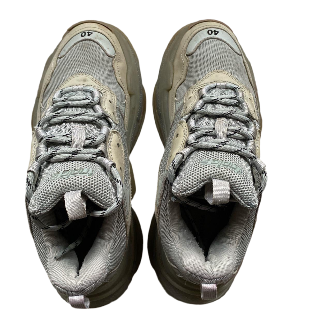 Balenciaga Triple S Grey White (UK 7)