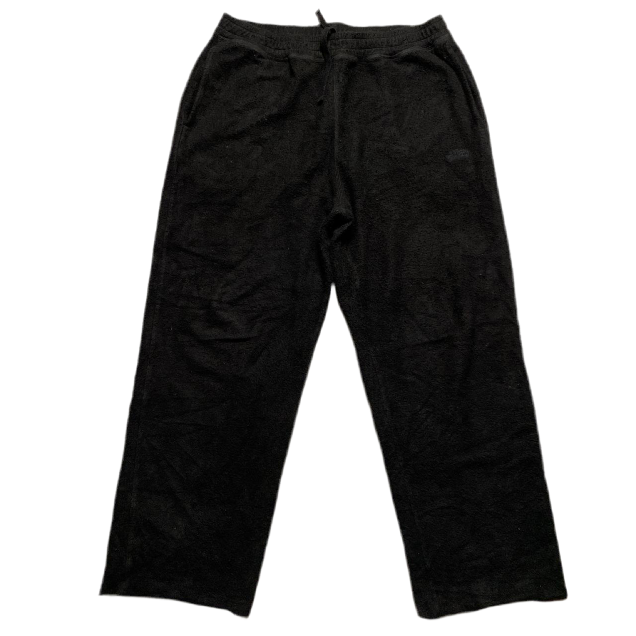 Stussy Black Brushed Wool Black Baggy Joggers (XL)