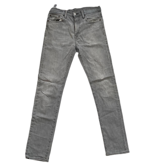 Levis Light Grey 522 Slim Jeans (30W)