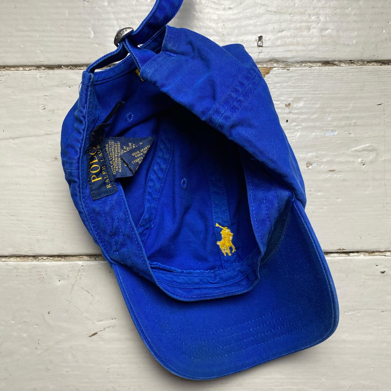 Ralph Lauren Polo Blue and Yellow Cap