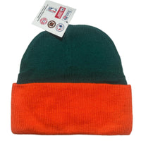 Miami Dolphins Vintage 90’s Team NFL Green and Orange Beanie Hat