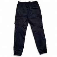 Stone Island Black Slim Cargo Trousers (32W)