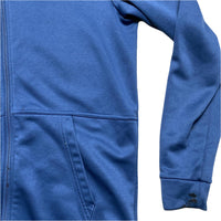 Nike Dri Fit Blue and Black Hoodie (M)