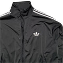 Adidas Originals Black and White Striped Tracksuit Jacket (2XL)