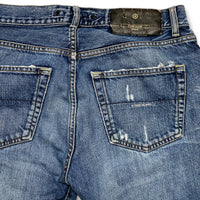 Stone Island Denims Cut Down Jort Jean Shorts