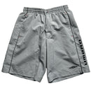 Umbro Grey and Black Shell Trackpant Shorts (M)