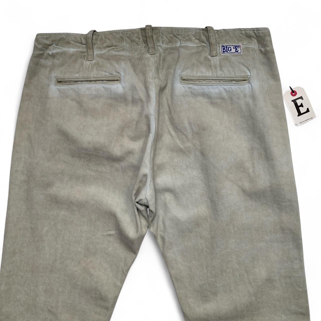 Big E Vintage Chino Military Cargo Trousers