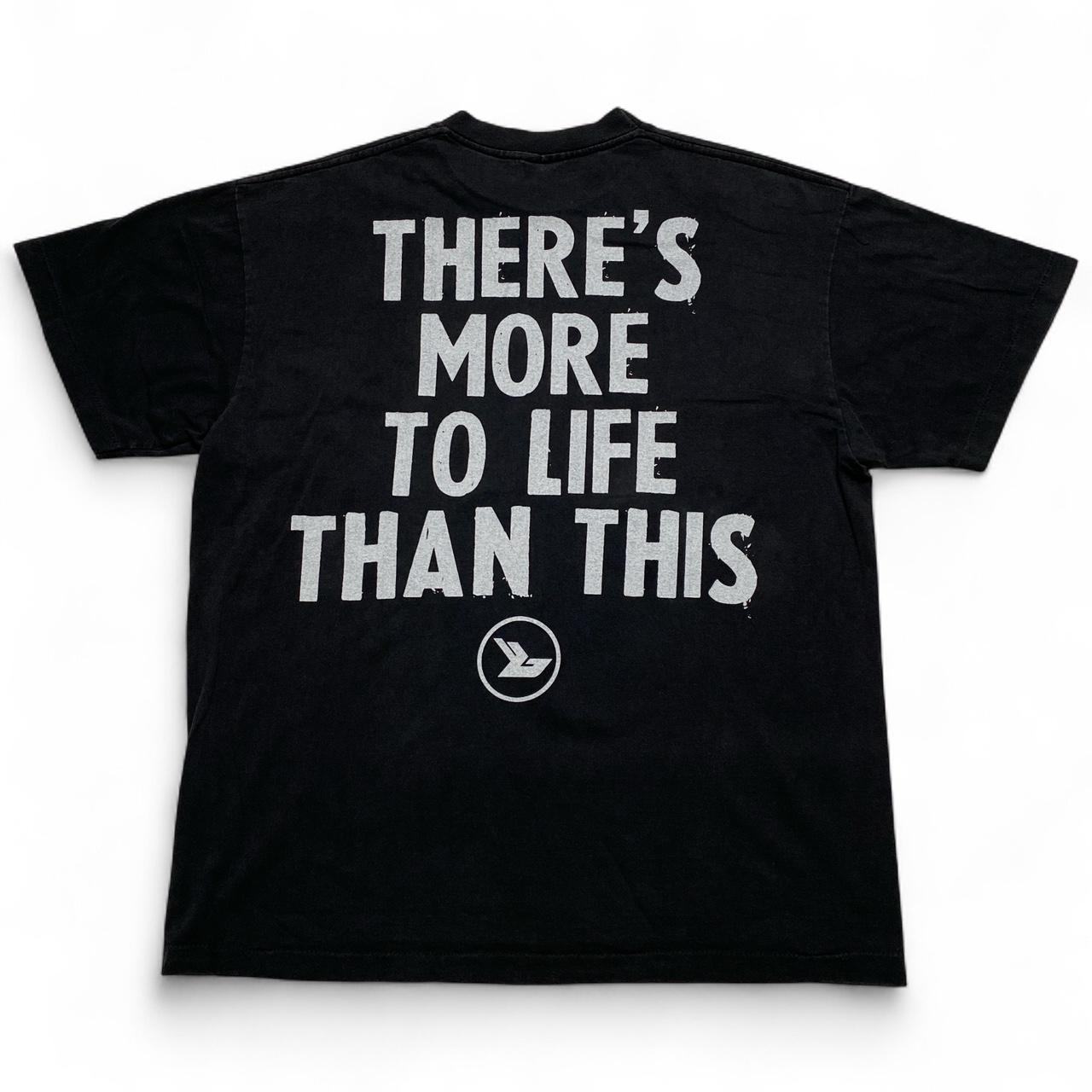 Bjork Vintage 90’s Single Stitch Theres More To Life Than This Black T Shirt