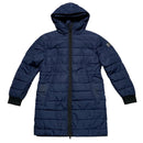 Belstaff Navy Long Womens Parka Puffer Coat (M)