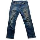Levis 511 Dark Navy Distressed Slim Jeans (34W)
